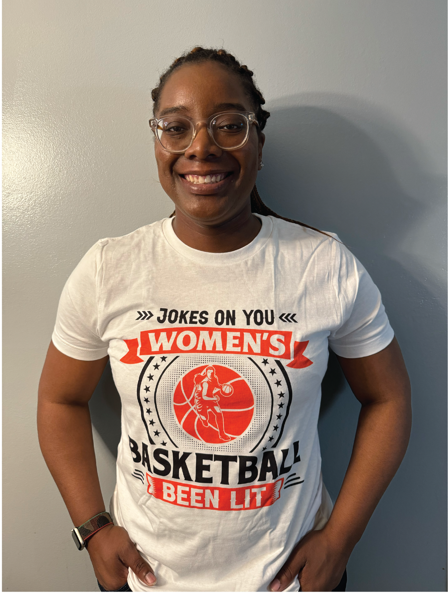 Jokes on You! Women's Basketball Been LIT Unisex Short Sleeve Tee